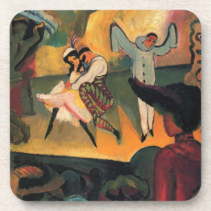 Ballet Russes, Russian Ballet by August Macke Coaster