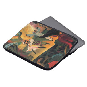 Ballet Russes, Russian Ballet by August Macke Laptop Sleeve