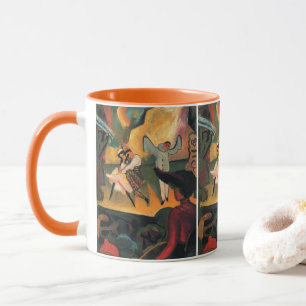 Ballet Russes, Russian Ballet by August Macke Mug