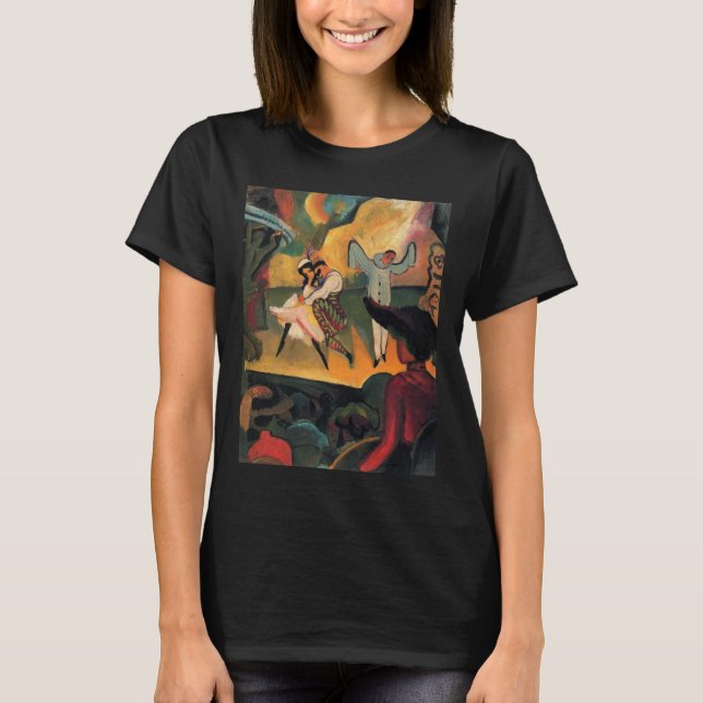 Ballet Russes, Russian Ballet by August Macke T-Shirt (Front)