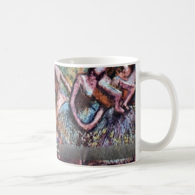 Ballet Scene By Edgar Degas Coffee Mug (Right)