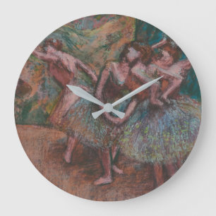 Ballet Scene Large Clock