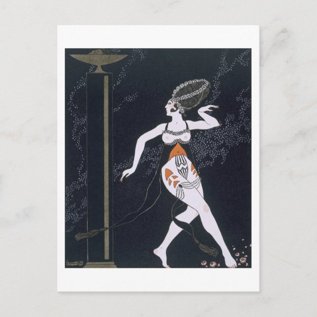 Ballet scene with Tamara Karsavina (1885-1978) 191 Postcard (Front)