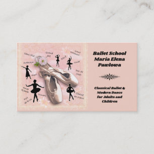Ballet School Business Card