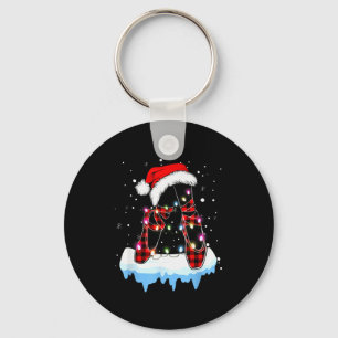 Ballet Scute Ss Cute Sss Christmas Lights Santa Ba Key Ring