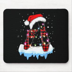 Ballet Scute Ss Cute Sss Christmas Lights Santa Ba Mouse Mat