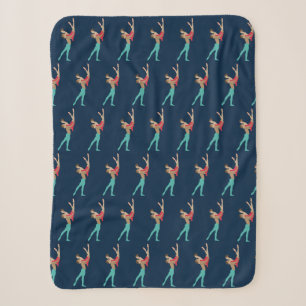 Ballet Sherpa Blanket