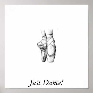 ballet shoes2, Just Dance! Poster