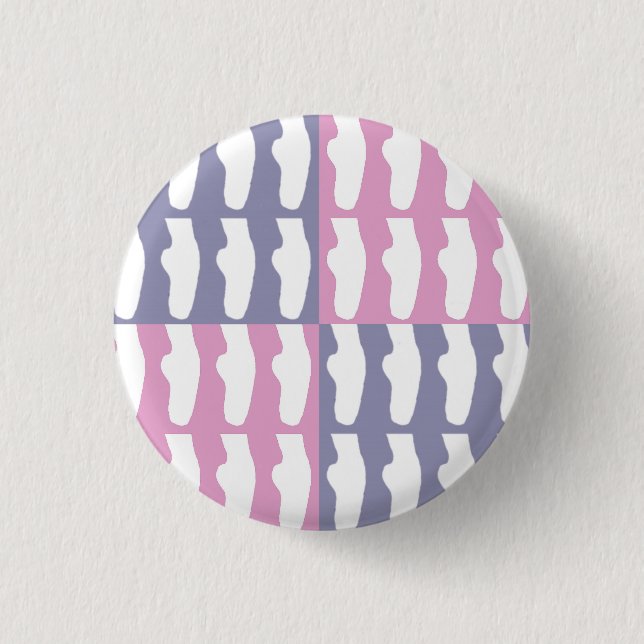 Ballet Shoes 3 Cm Round Badge (Front)