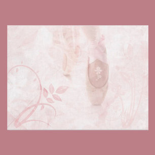 Ballet Shoes Decoupage Tissue Paper