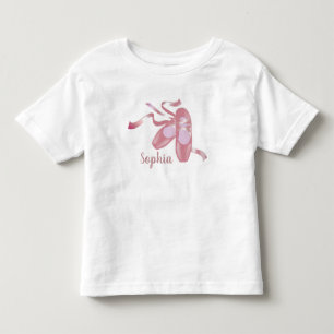 Ballet Shoes Design Toddler T-Shirt