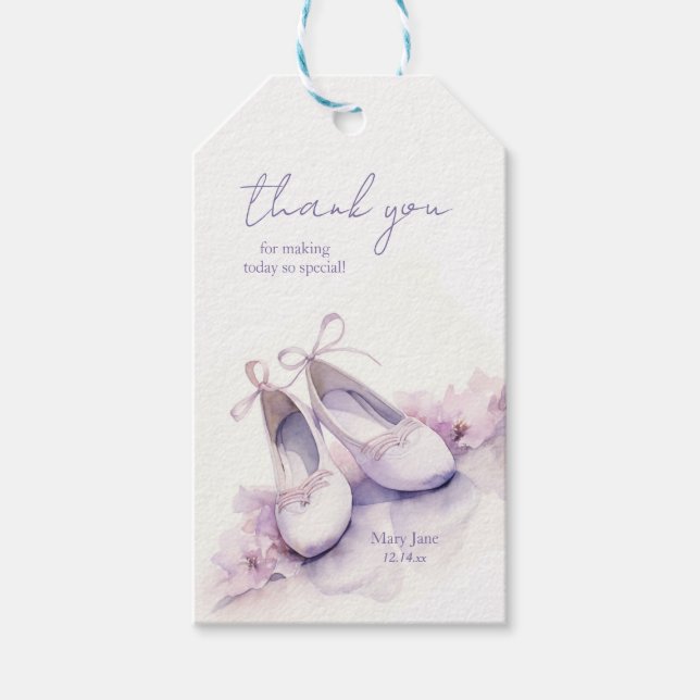 Ballet Shoes  Gift Tags (Front)