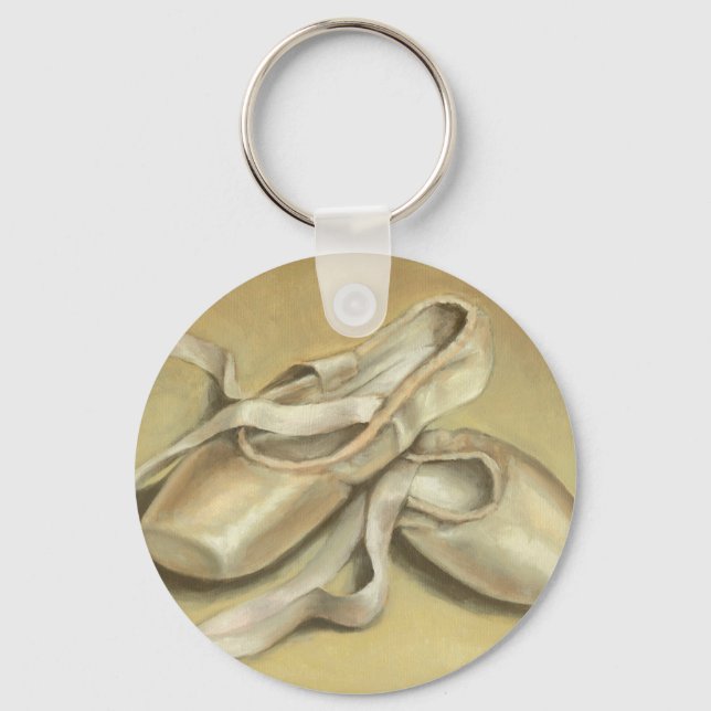 Ballet shoes key ring (Front)