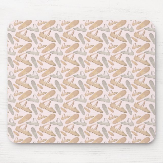 Ballet Shoes Mouse Mat (Front)