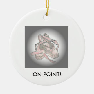 Ballet Shoes Ornament ON POINT!