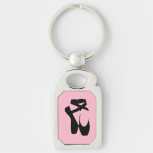 Ballet Slipper Keychain