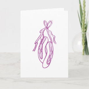 Ballet Slippers Card