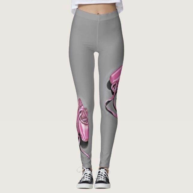 Ballet Slippers Leggings (Front)