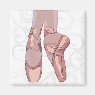 Ballet Slippers Toe Shoes Magnet