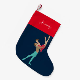 Ballet Small Christmas Stocking