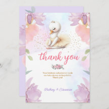 Ballet Swan Baby Girl Shower