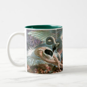 Ballet Swan Two-Tone Coffee Mug