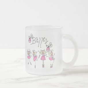 Ballet T-shirts and Gifts Frosted Glass Coffee Mug