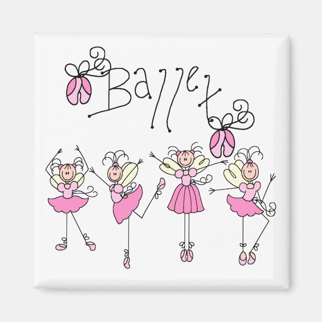 Ballet T-shirts and Gifts Magnet (Front)