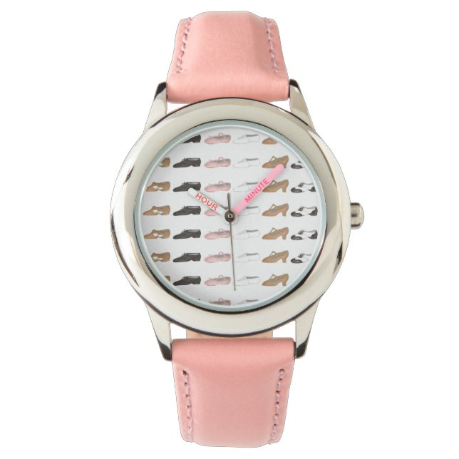 Ballet Tap Jazz Acro Lyrical Dance Shoes Watch (Front)