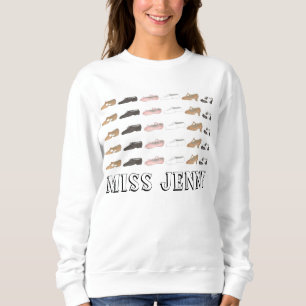Ballet Tap Personalised Dance Teacher Sweatshirt
