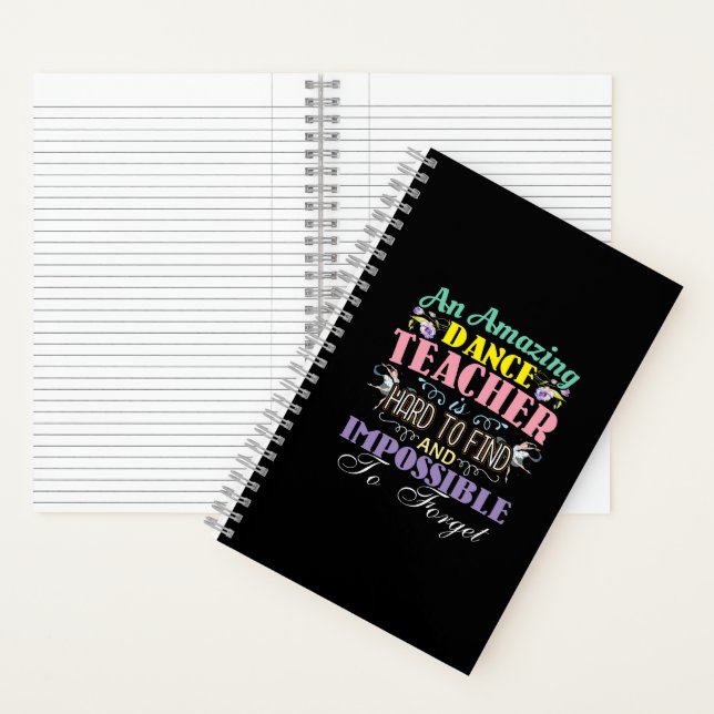 Ballet Teacher Appreciation - Amazing Quote Notebook (Inside)