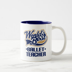 Ballet Teacher Gift Two-Tone Coffee Mug