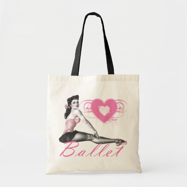 ballet tote bag (Front)