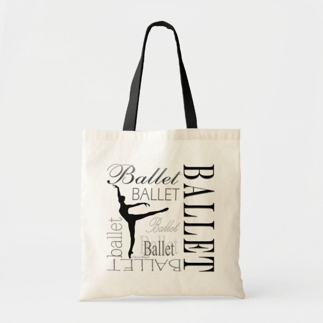 Ballet Tote (customisable) - Arabesque (Front)