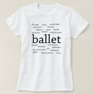 Ballet Words T-Shirt