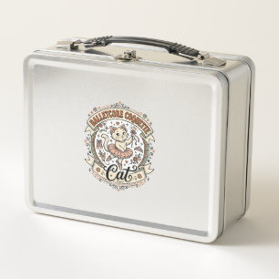 Balletcore Coquette Cat Balletcore Coquette Cat Vi Metal Lunch Box