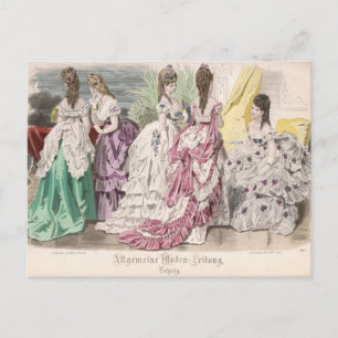Ballgowns Postcard
