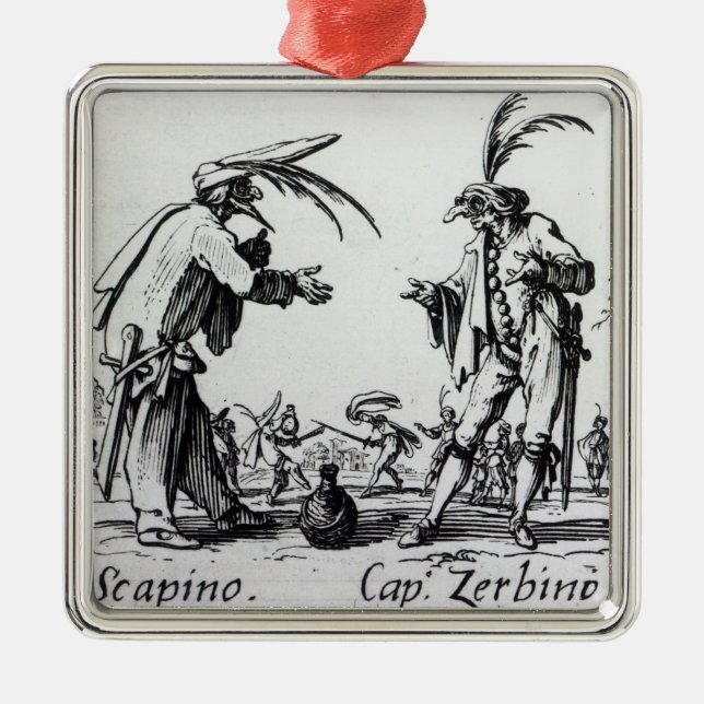 Balli de Sfessania, c.1622 2 Metal Tree Decoration (Front)