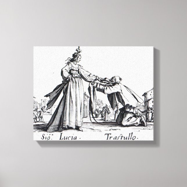 Balli de Sfessania, c.1622 Canvas Print (Front)