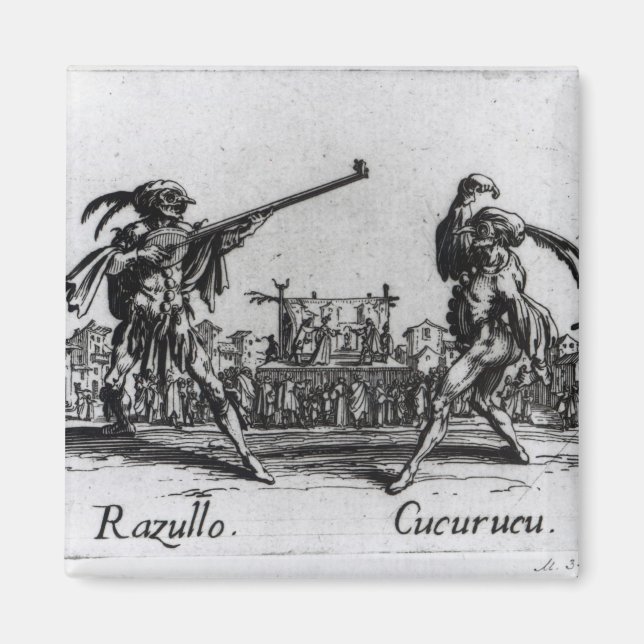 Balli de Sfessania, c.1622 Magnet (Front)