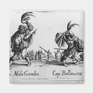 Balli de Sfessania, c.1622 Magnet