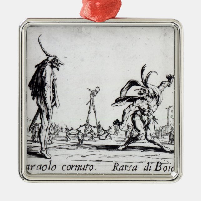 Balli de Sfessania, c.1622 Metal Tree Decoration (Front)