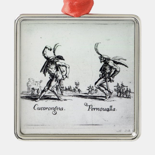 Balli de Sfessania, c.1622 Metal Tree Decoration (Front)