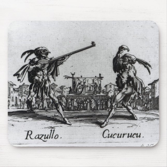 Balli de Sfessania, c.1622 Mouse Mat (Front)