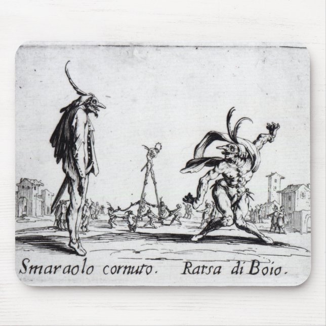 Balli de Sfessania, c.1622 Mouse Mat (Front)