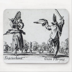 Balli de Sfessania, c.1622 Mouse Mat