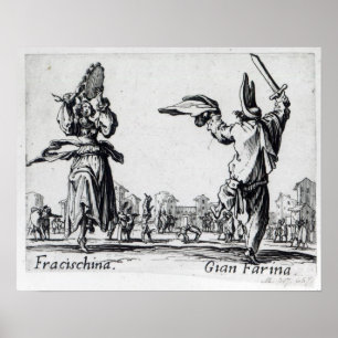 Balli de Sfessania, c.1622 Poster