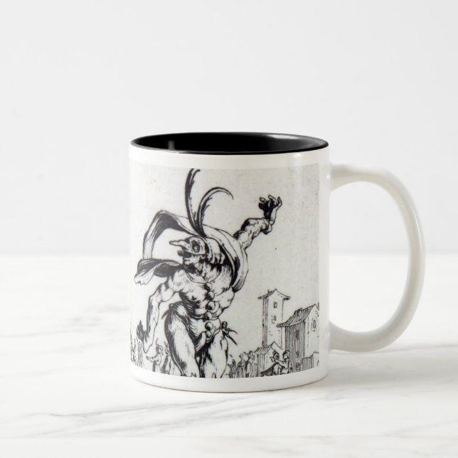 Balli de Sfessania, c.1622 Two-Tone Coffee Mug (Right)