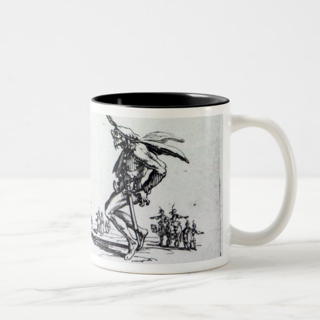 Balli de Sfessania, c.1622 Two-Tone Coffee Mug (Right)