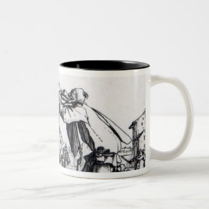 Balli de Sfessania, c.1622 Two-Tone Coffee Mug